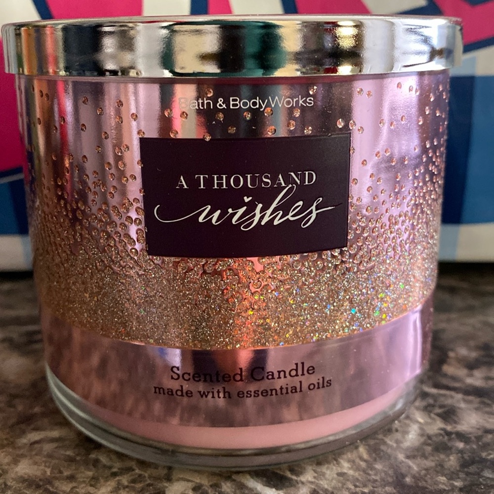 Bath & Body Works 3-Wick candles A thousand Wishes